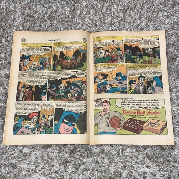 VINTAGE 1962 DC COMICS BATMAN Key 1st False Face Society Silver Age Comic #152 - Picture 8 of 9
